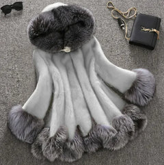 Faux Fur Mink Fur Coat